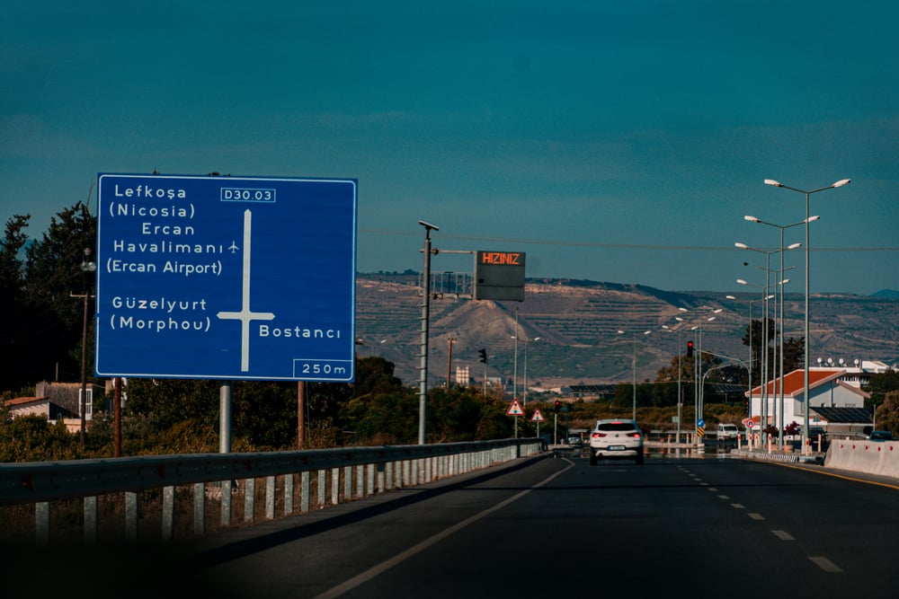 Strade e segnali stradali in Türkiye