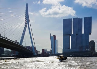 Ponte Erasmus a Rotterdam, Paesi Bassi